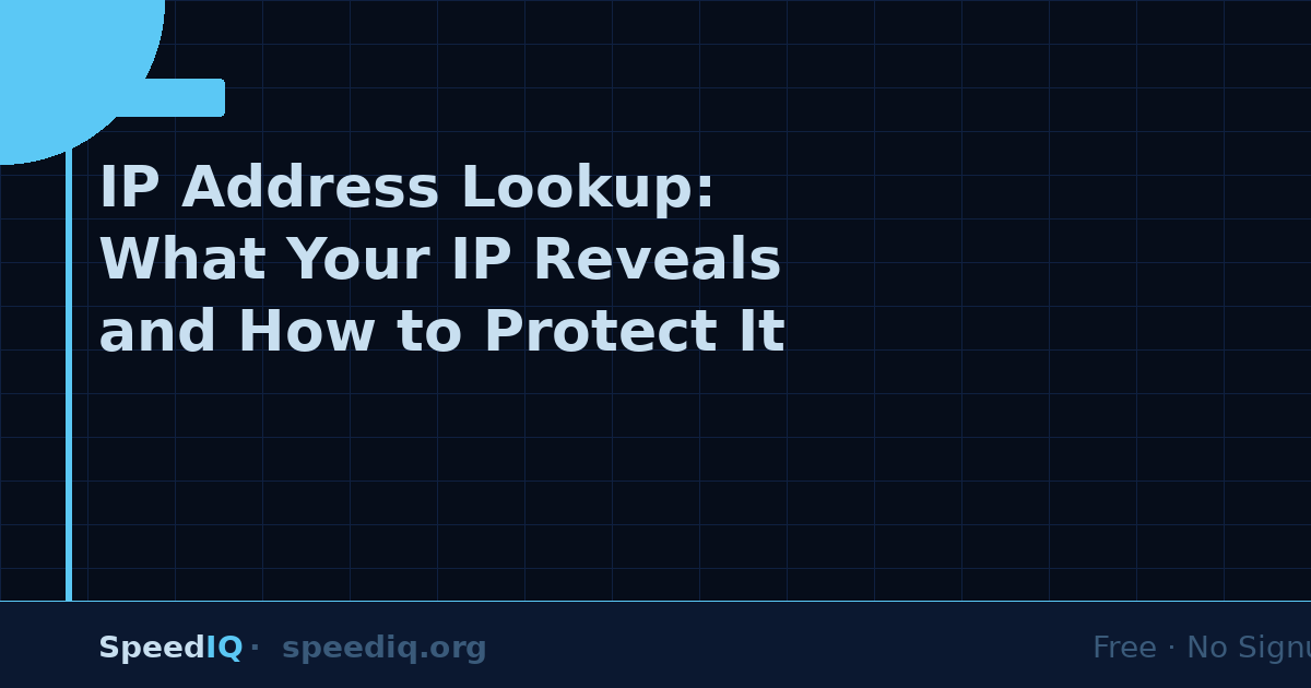 IP Address Lookup: What Your IP Reveals and How to Protect It